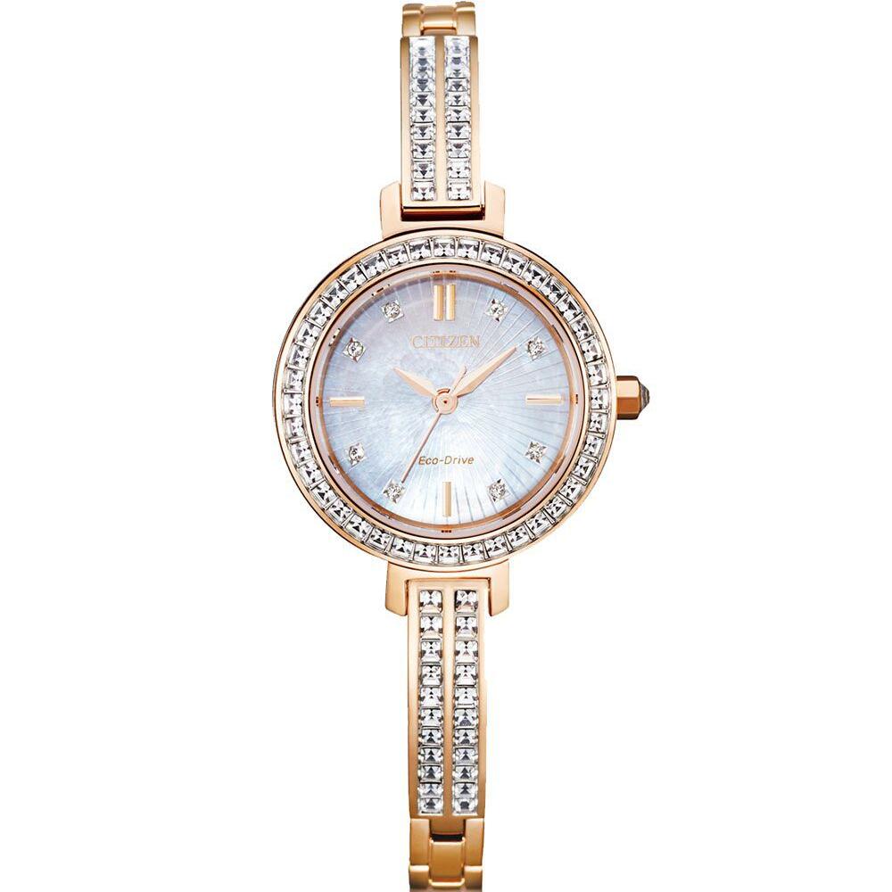 Citizen Eco-Drive Rose Analogue with Stones_0