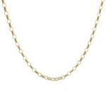 Gold Oval Belcher Chain_0