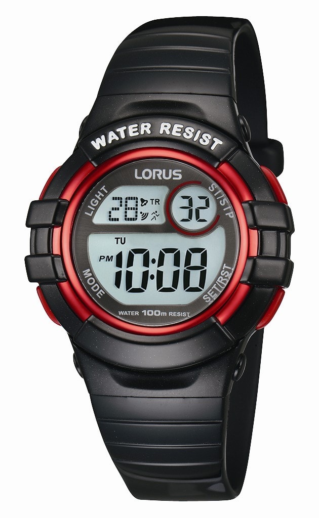 Lorus discount black watch