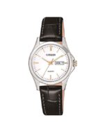 Citizen Ladies Watch with Black Leather Strap_0