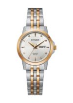 Citizen Silver & Rose Gold Bi-tone 50 Metre Water Resist Watch_0