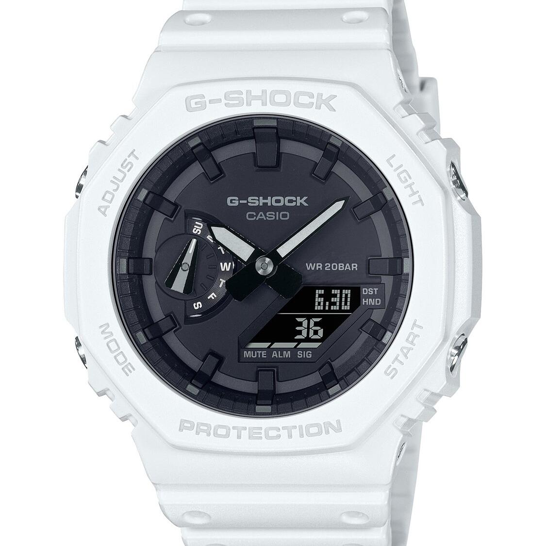 G-Shock Digital & Analogue White Watch_0