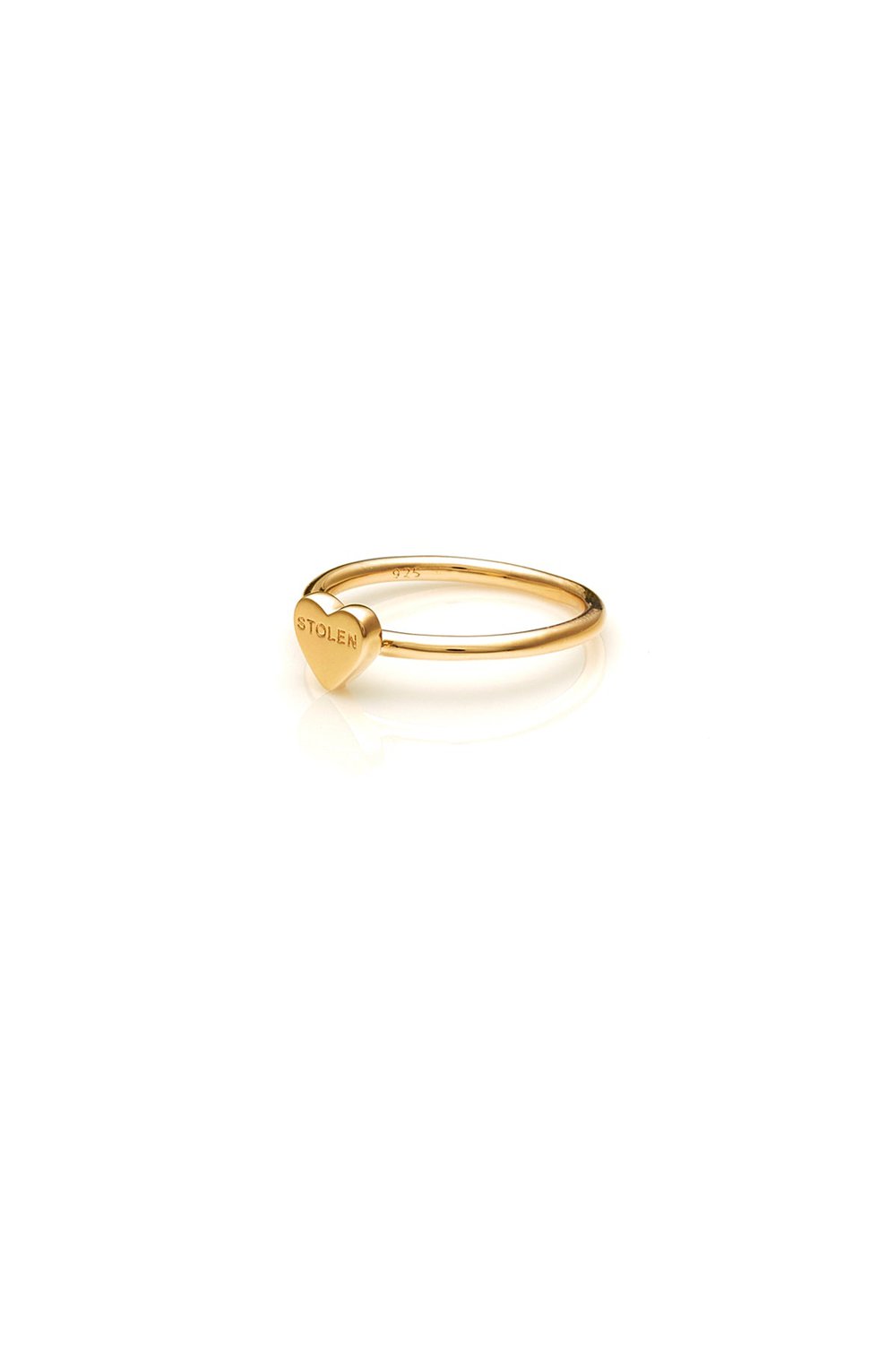 Gold Plated Baby Stolen Heart Ring_0