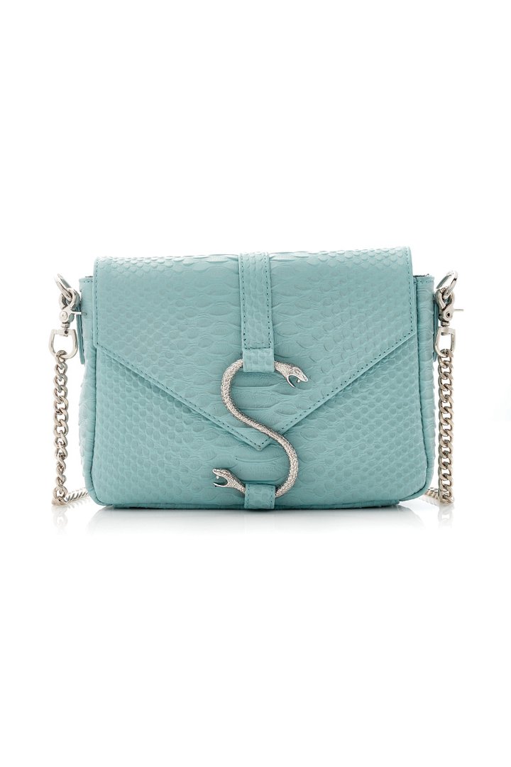 Snake Hook Box Bag - Aqua Snake - Knights The Jewellers Online ...