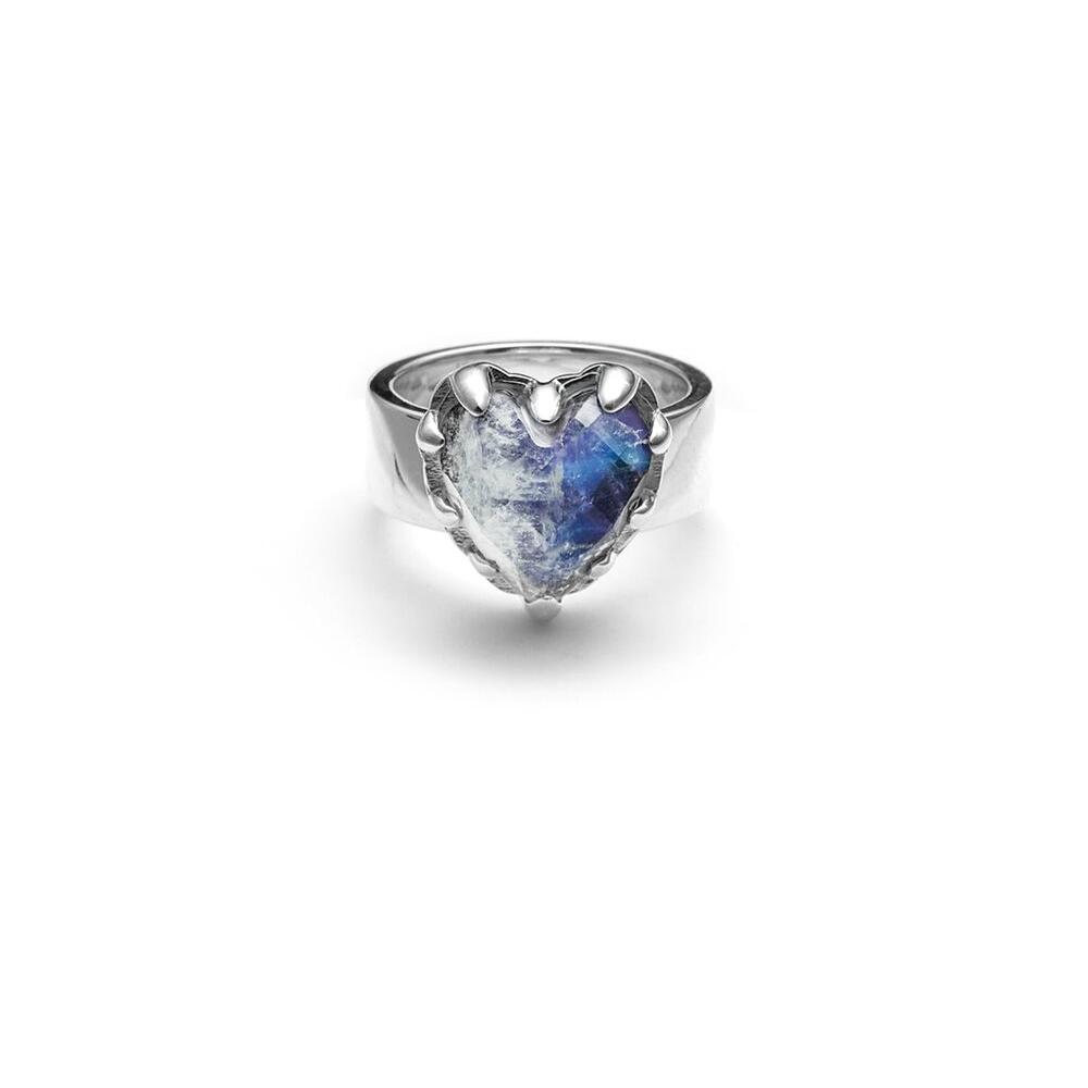 Love Claw Moonstone Ring_0