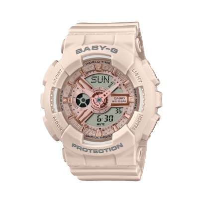 Baby-G Pink Beige Analogue Watch_0