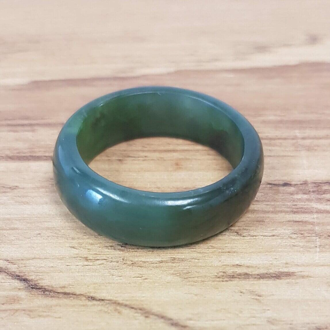 wide medium greenstone plain band colour may vary_0