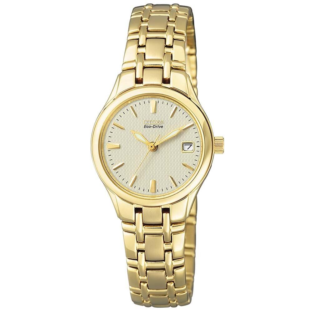 Citizen Eco-Drive Gold Ladies Analogue Watch_0