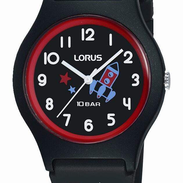 Lorus Black Analogue Watch_0