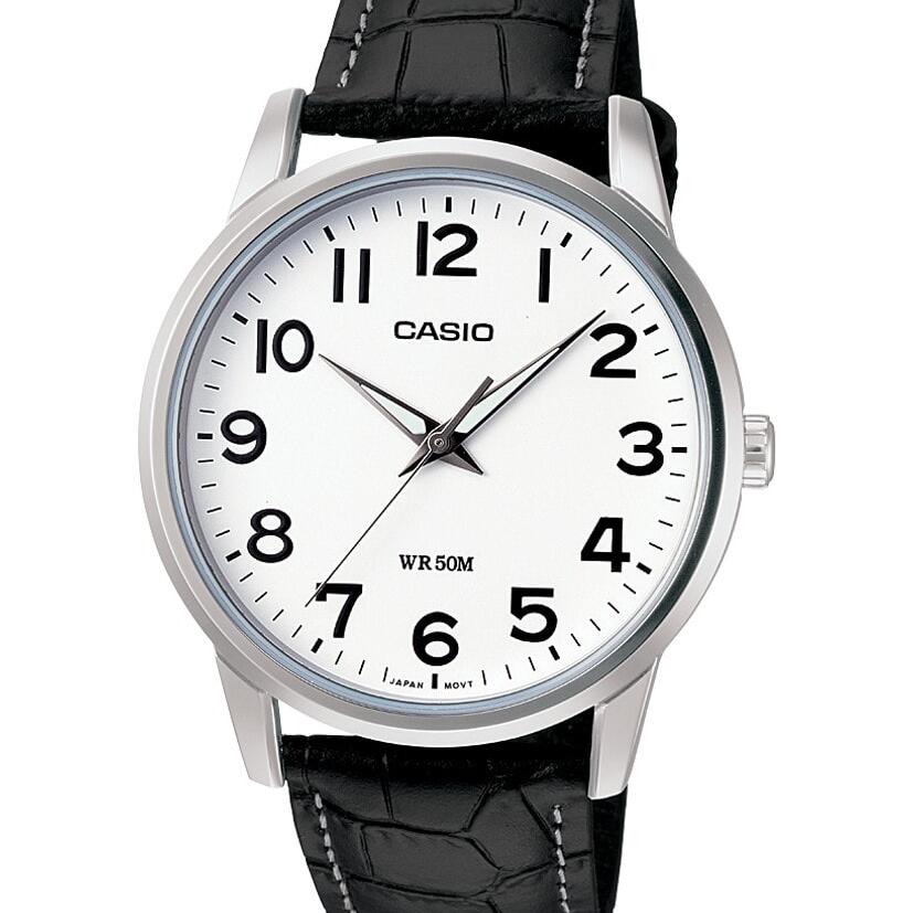 Casio Ladies Silver Analogue Watch_0