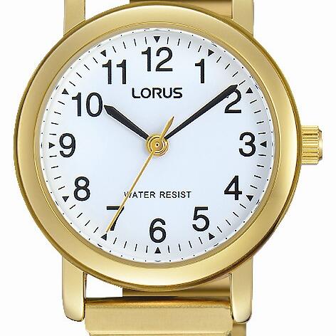 Ladies Gold Analogue Watch_0