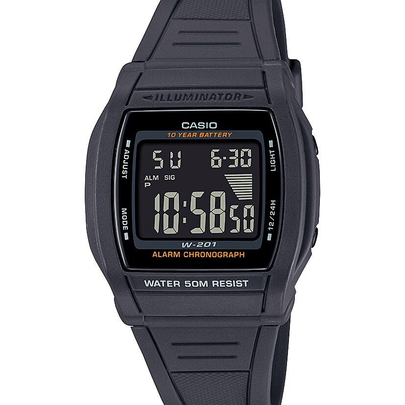 Casio Grey Digital Watch 50m_0