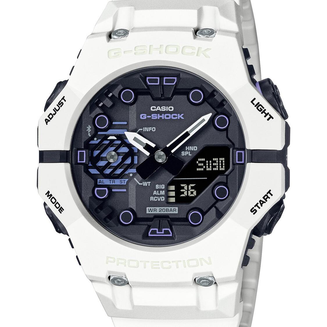 G-Shock Analogue and Digital Watch White_0