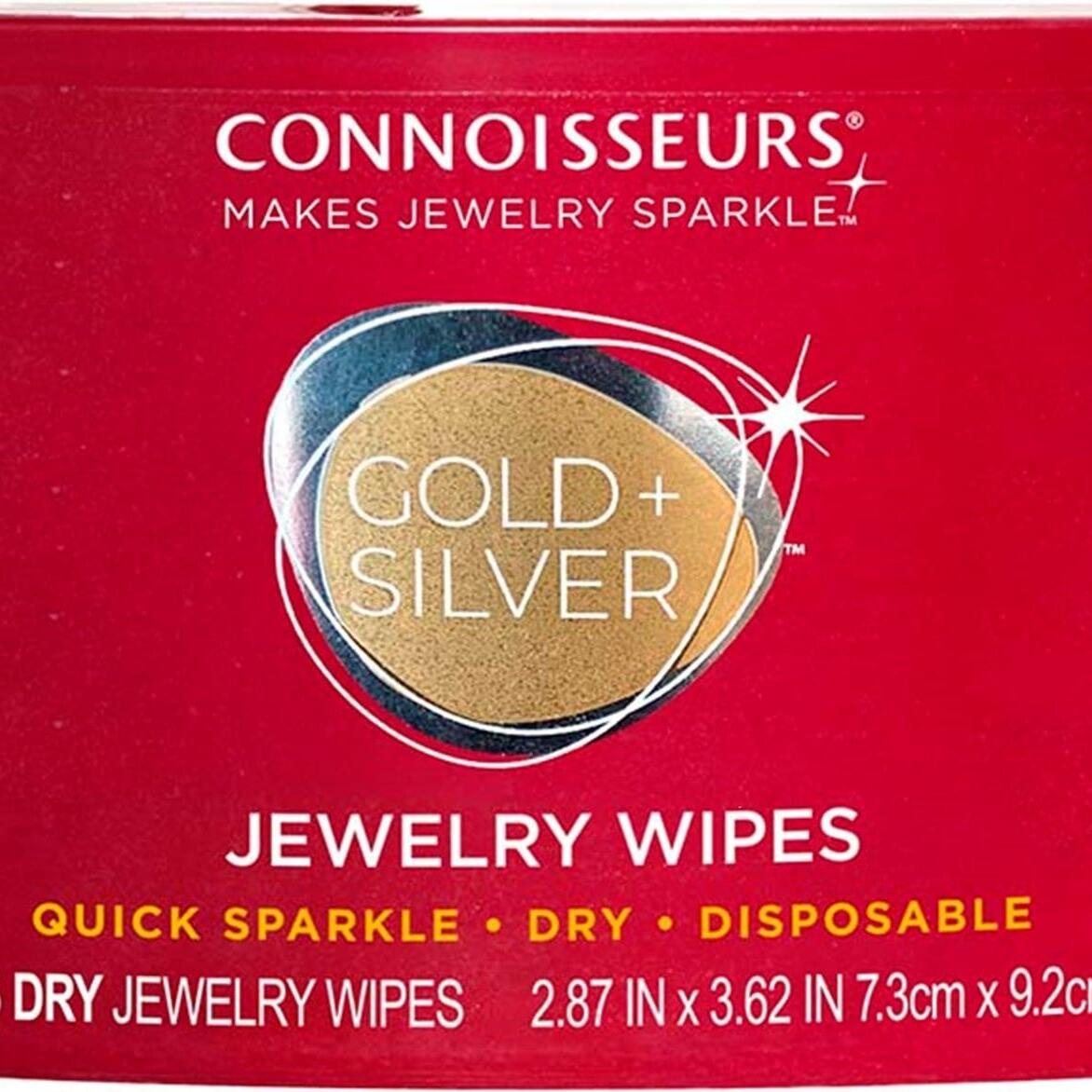 Gold and Silver Dry Jewellery Wipes_0