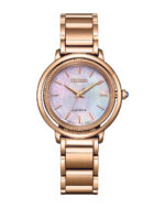 Citizen Ladies Rose Gold Eco-Drive Watch_0