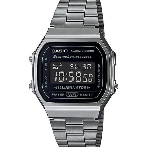 Casio Silver and Black Digital Watch_0