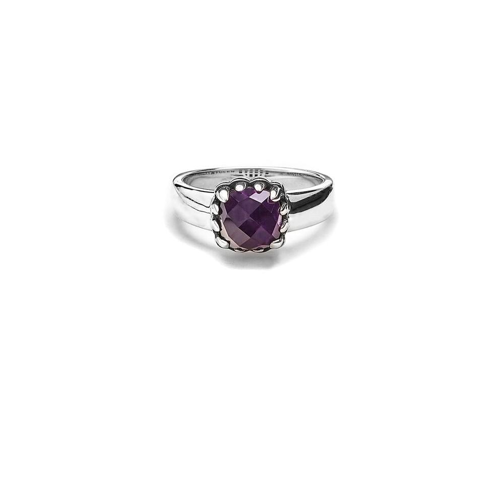 Stolen Girlfriends Club Baby Claw Ring Amethyst_0