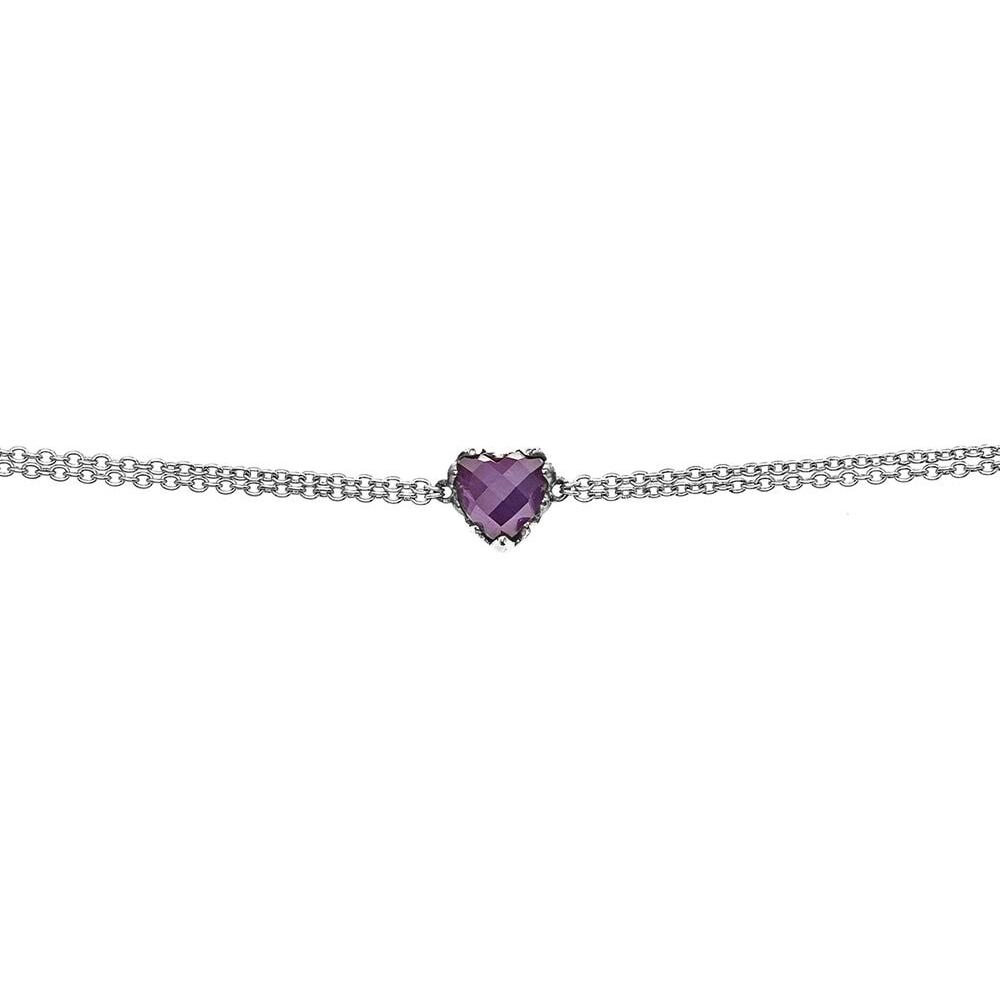 Stolen Girlfriends Club Love Claw Bracelet Amethyst_0