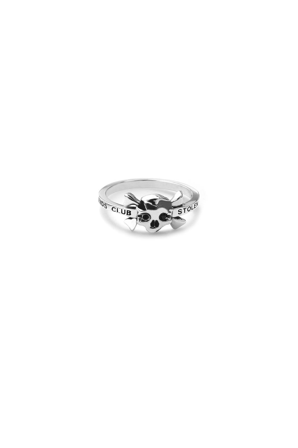 Stolen Girlfriends Club Pirate Flag Ring Sterling Silver_0