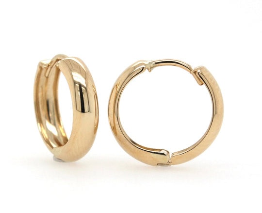 Gold 11mm Hoop Earrings_0