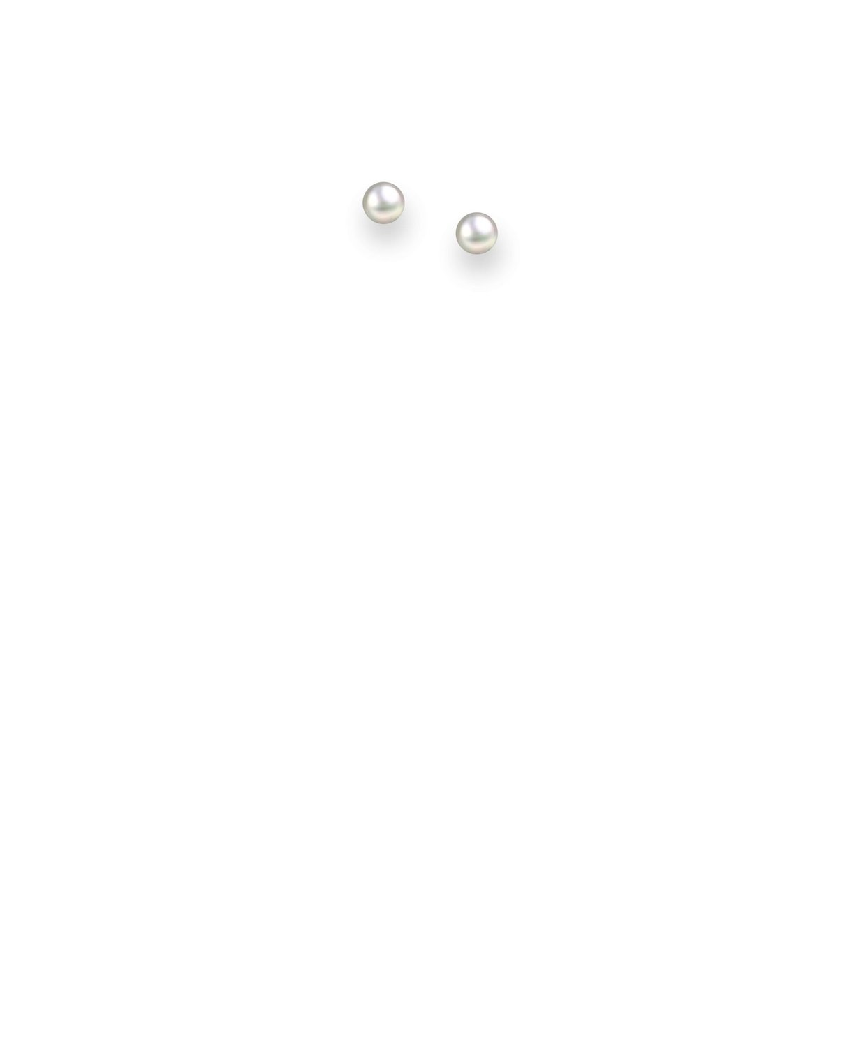 Pink Pearl Stud Earrings_0