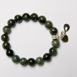 Aroha Twist Greenstone Bracelet_0