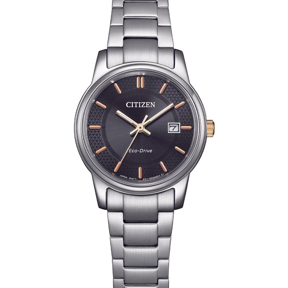 Citizen Ladies Silver Eco-Drive Analogue 50m_0