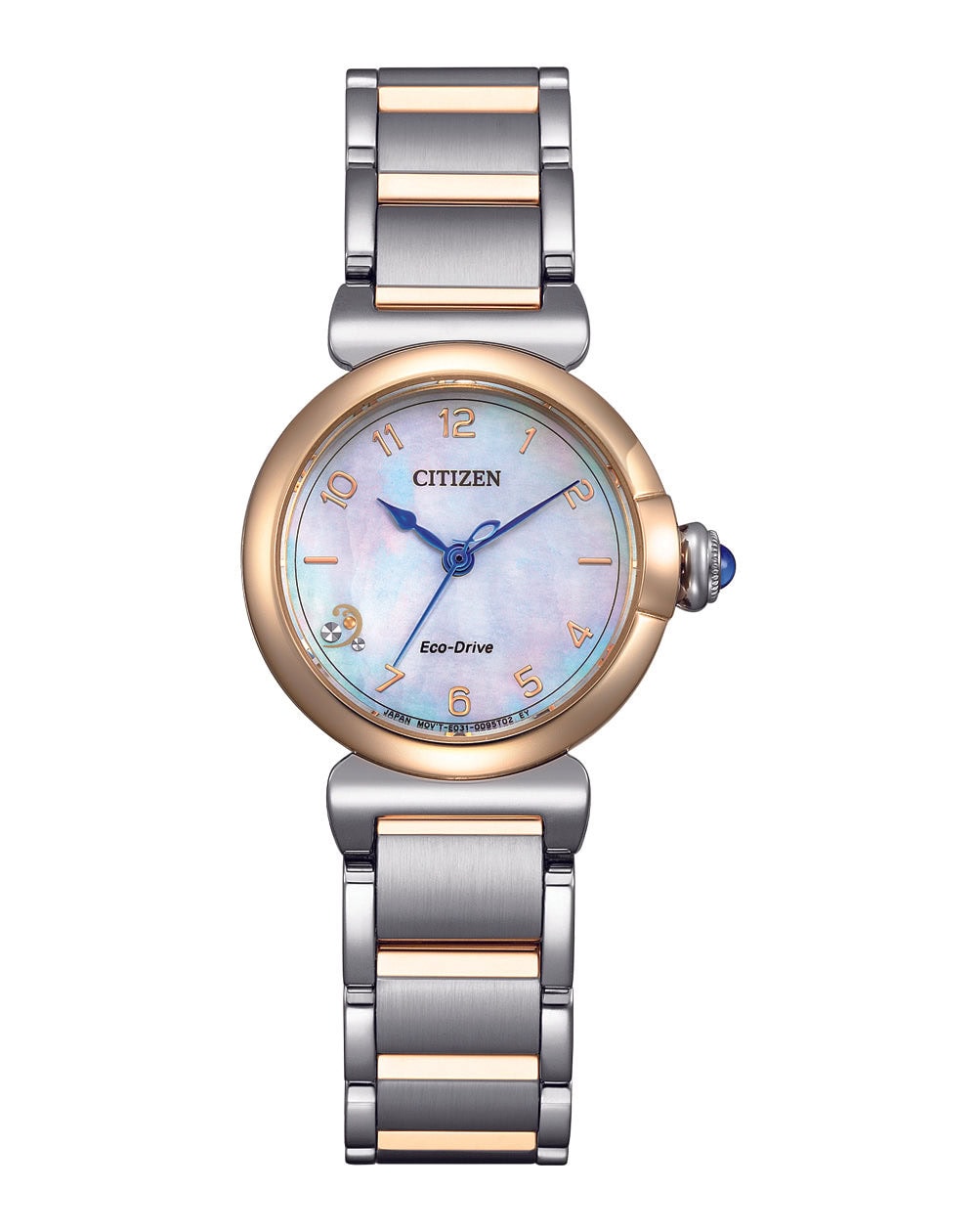 Citizen Ladies Two-Tone Eco-Drive Analogue 50m_0