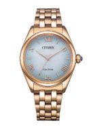 Citizen Ladies Gold Eco-Drive Analogue Watch 50m_0