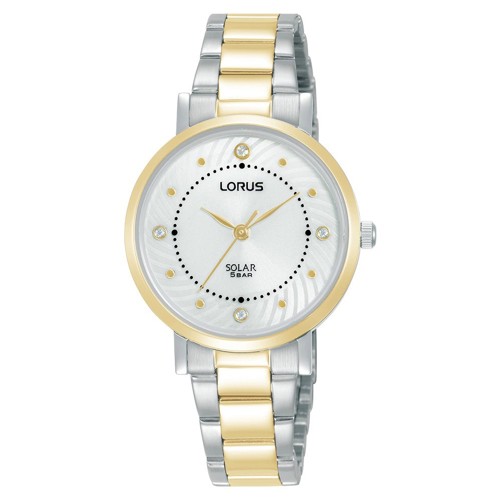 Lorus Two Tone Solar Watch 50m_0