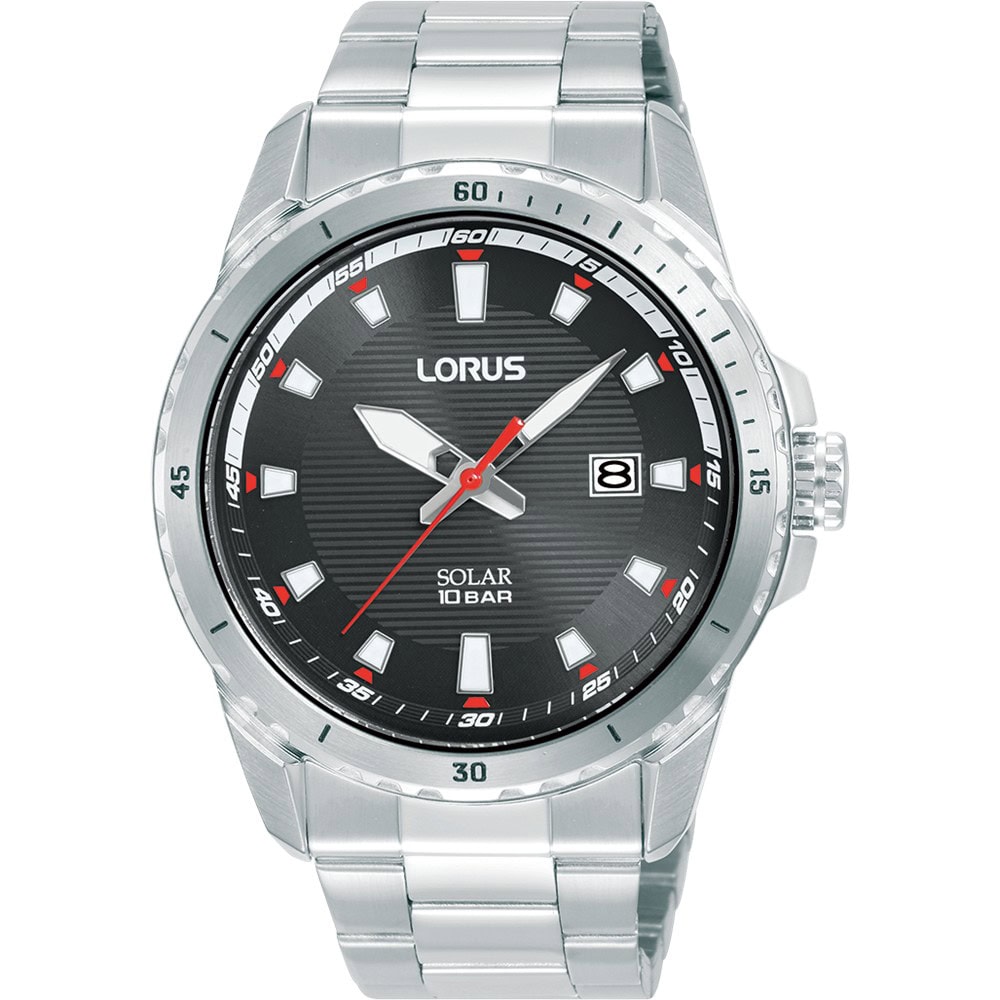 Lorus Silver Solar Analogue Watch 100m_0