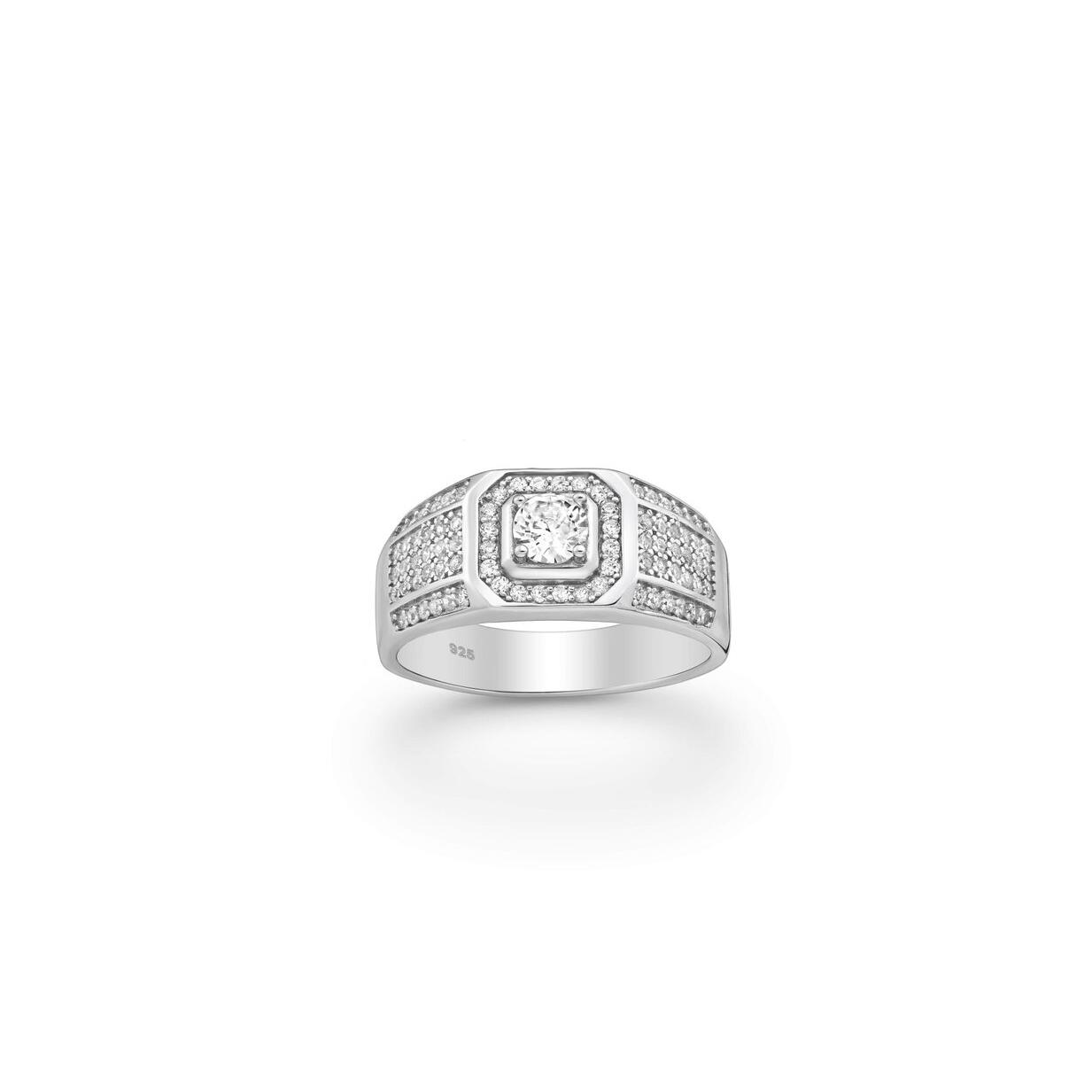 Gents multi cz ring_0