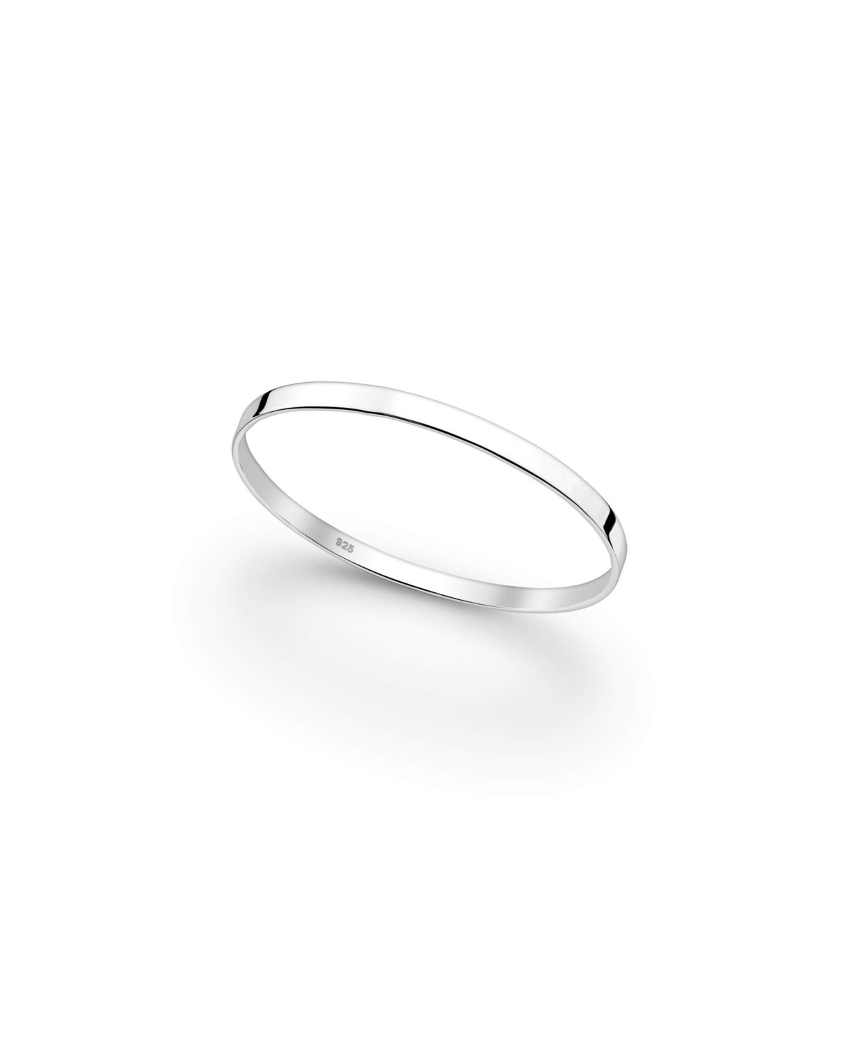 Silver bangle 5mm wide_0