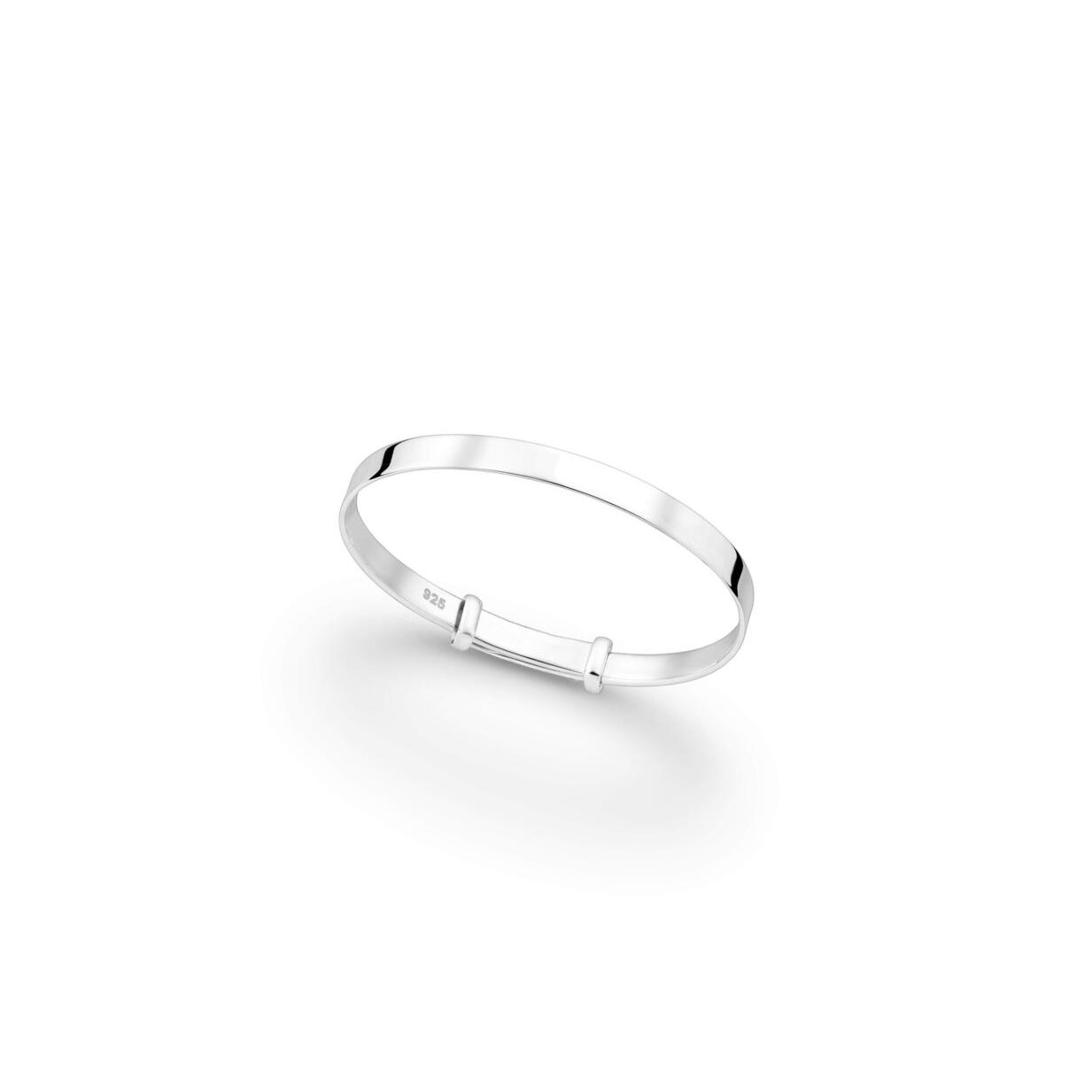 Palin silver baby bangle_0