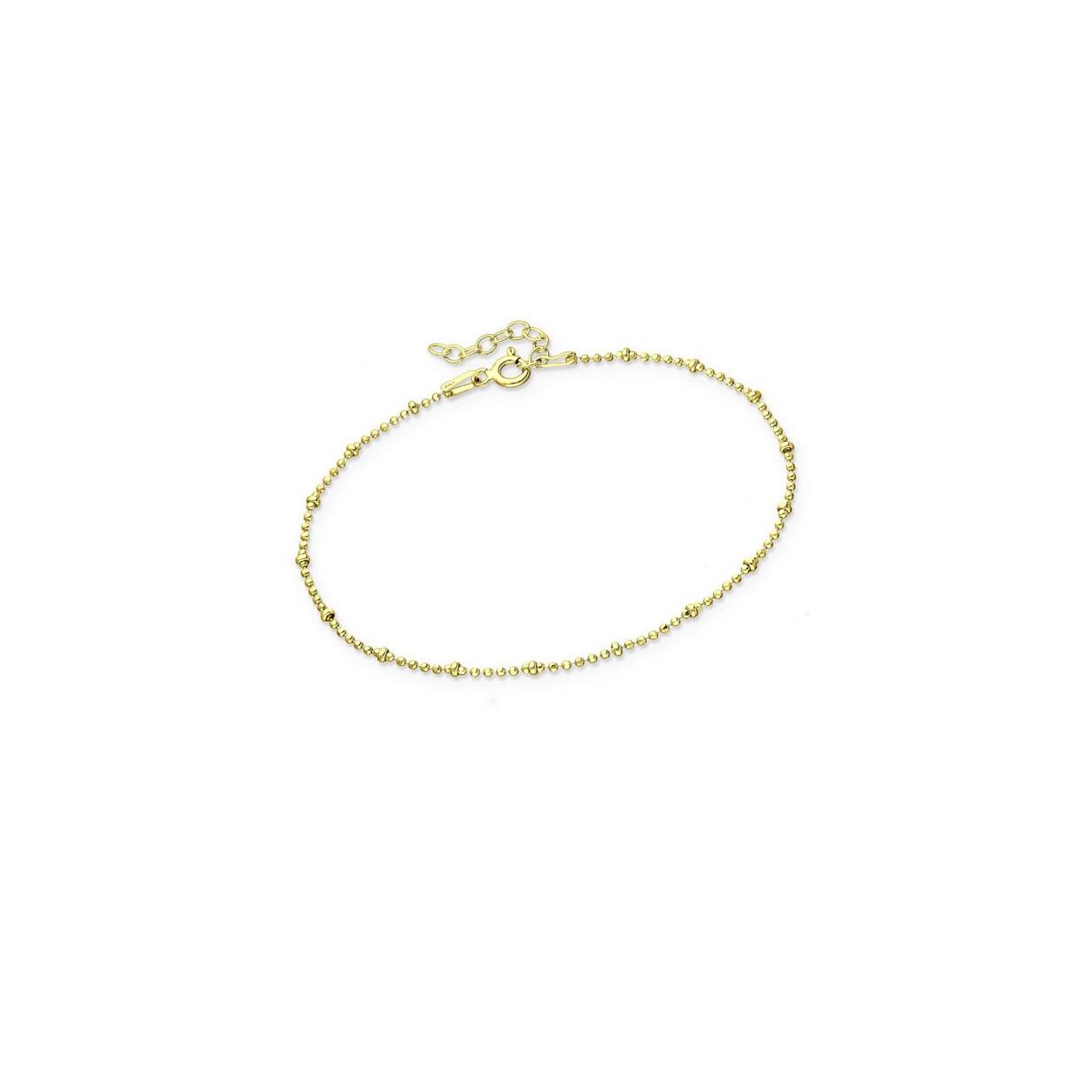 Gold Plated ball bracelet_0