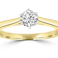 Diamond Solitaire Ring_0