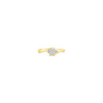 9ct swirl cluster diamond ring_0