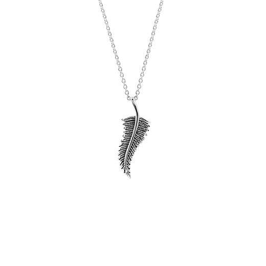 Silver Fern Necklace_0