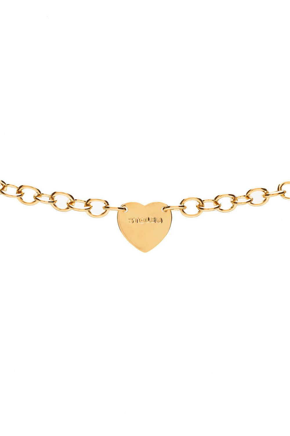 Gold Plated Cold Heart Bracelet_0