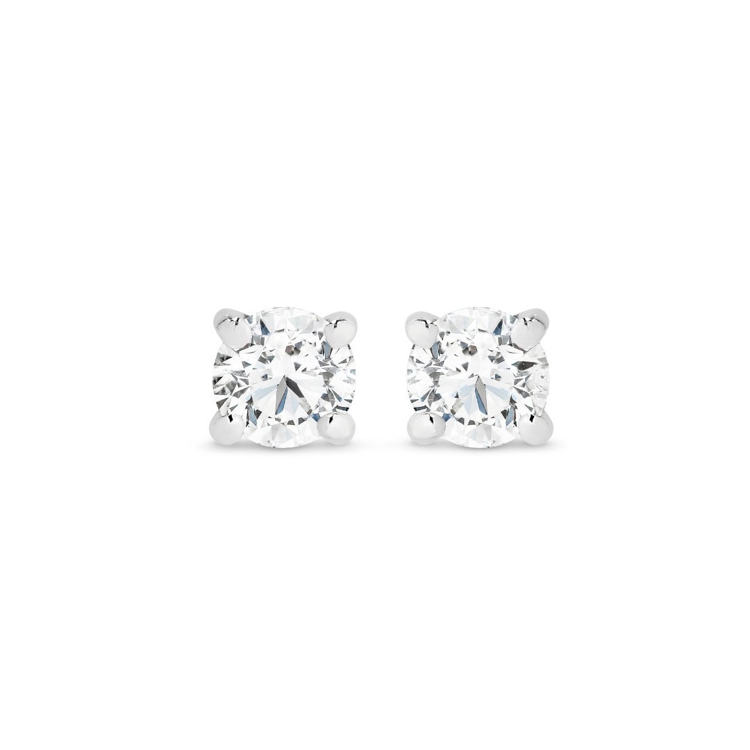 9ct Gold Lab Grown Diamond Studs_0