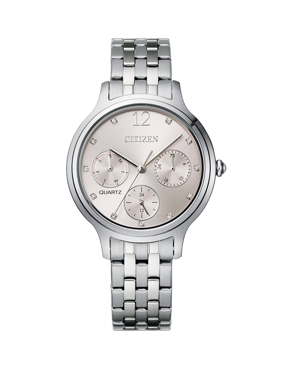 Citizen Ladies Silver Analogue Watch_0