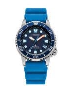 Citizen Ladies Blue Divers Analogue Watch 200m_0