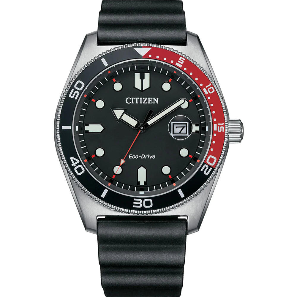 Citizen Gents Black Eco-Drive Analogue Watch 100m Water Resistance_0