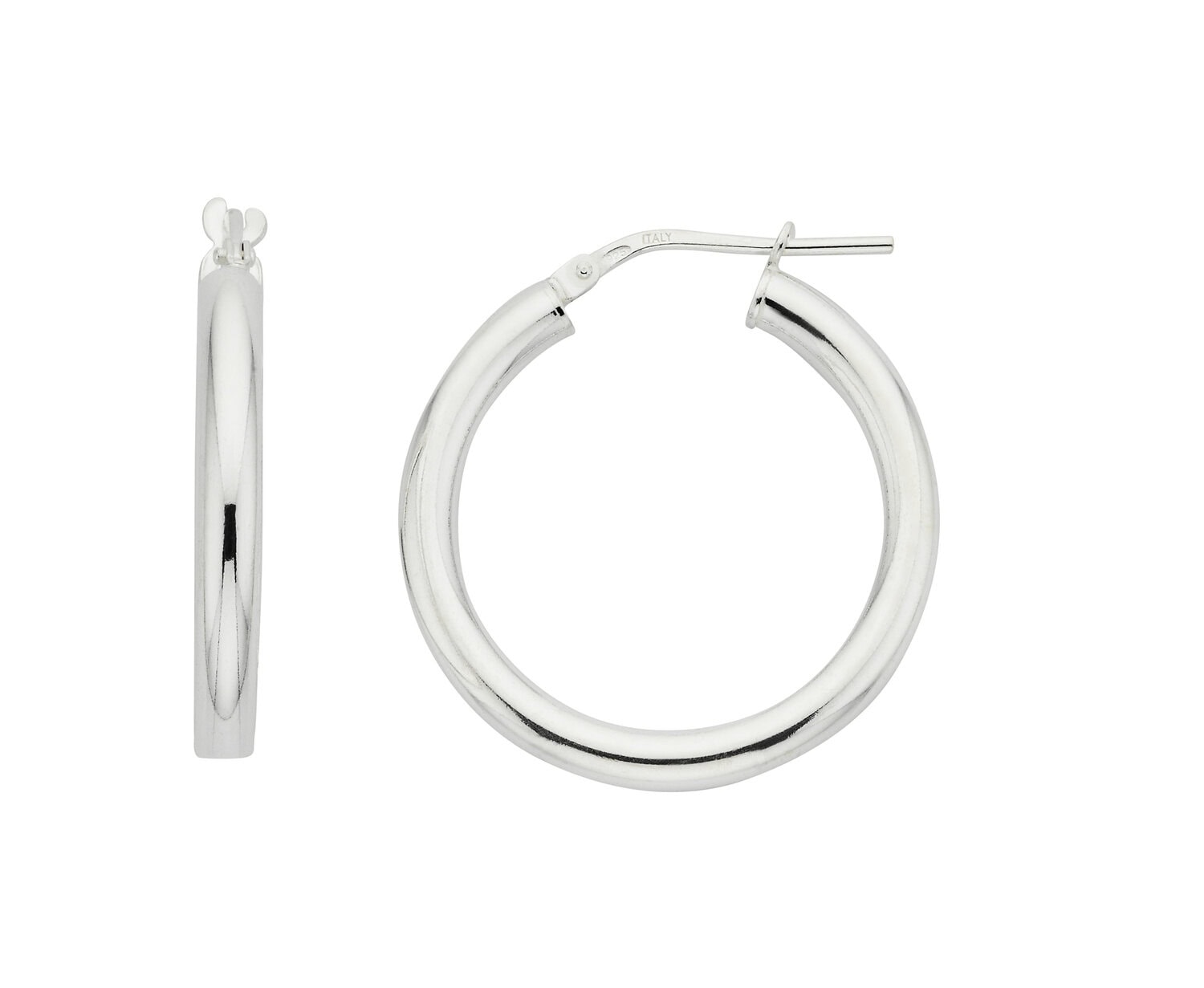 Silver 20mm Hoops_0