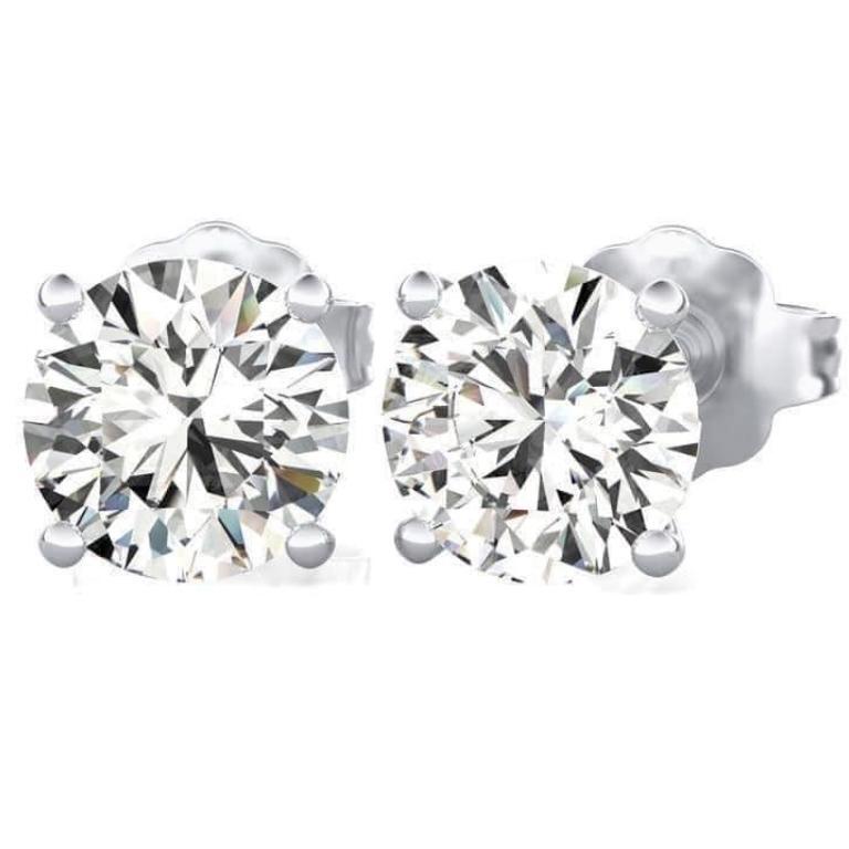 Diamond Solitaire Studs 1.6ct tdw_0