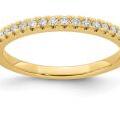 Gold Lab Grown Diamond Band_0