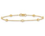 Gold Diamond Bracelet_0