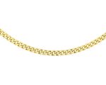 Gold Curb Chain 45cm_0