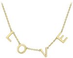 Gold LOVE Necklace_0