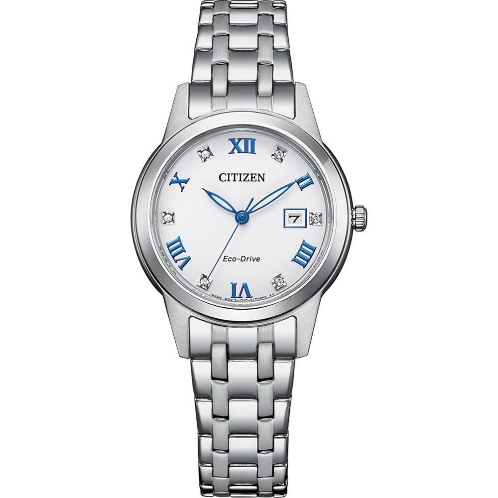 Citizen Ladies Eco-Drive Dress Stainless Steel Watch_0